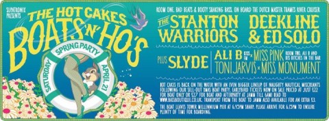 Hot Cakes ?Boats and Ho?s? Spring Party + Supatronix is 9 Afterparty?