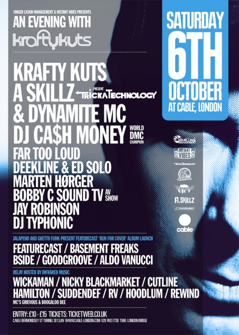 An Evening with Krafty Kuts (Oct 6th, London)